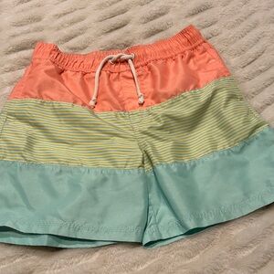 South Bound boys large Colorful Striped Swim. Like new
